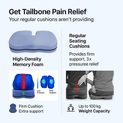 Coccyx Pillow for Tailbone & Back Pain Relief