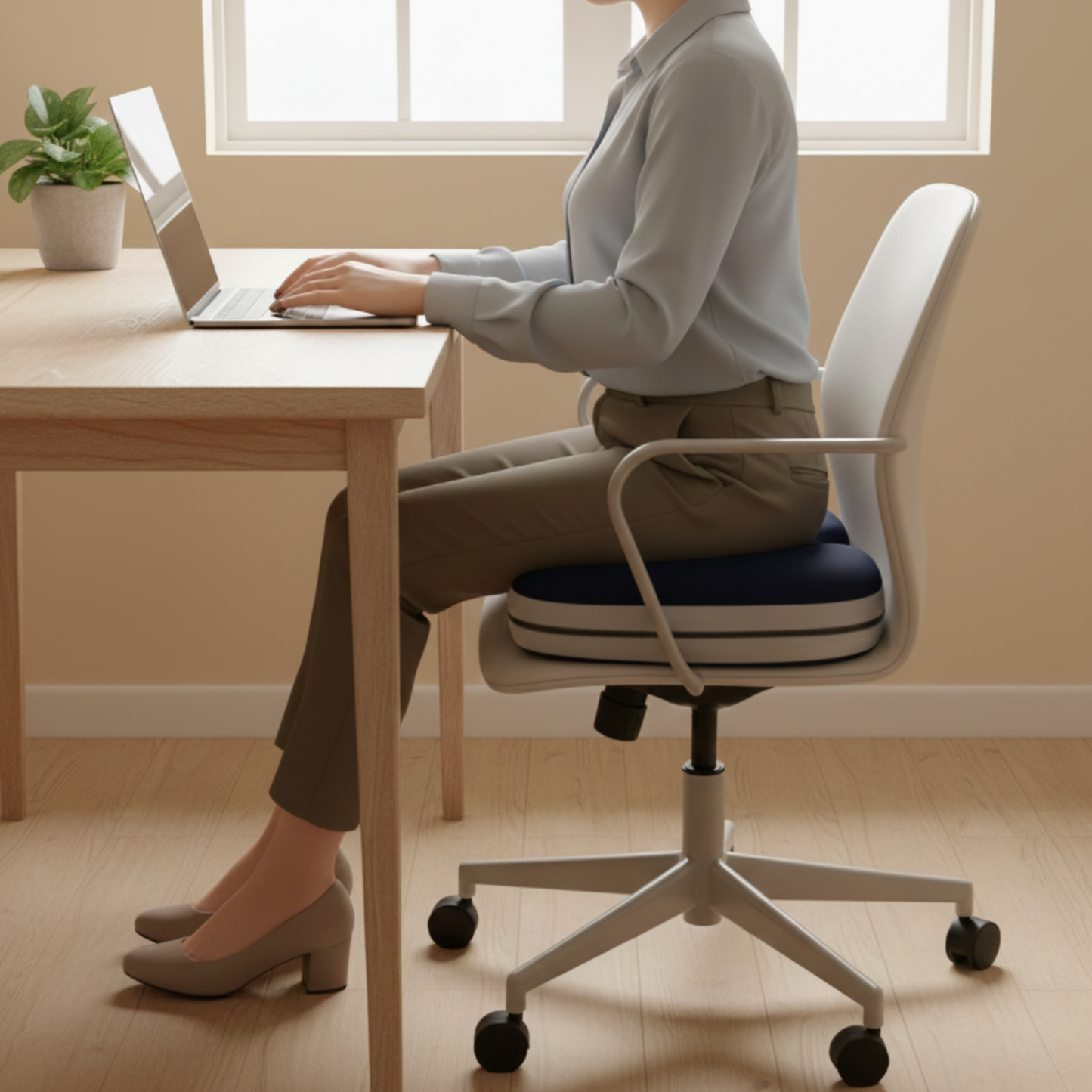 Coccyx Pillow for Tailbone & Back Pain Relief